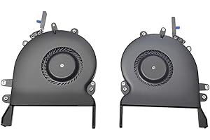ICTION A1990 Lüfter links und rechts Ersatz für Apple MacBook Pro 15 Zoll A1990 Kühlventilator 2018 2019 Jahr