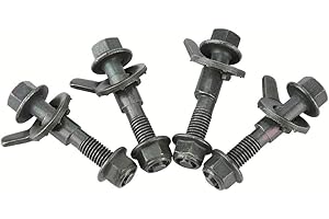 5 x bulloni a camma-bulloni camber-KIMISS Bullone a camma, nuovo di zecca per veicoli 12 mm Kit camber regolabile con allineamento a ruote in acciaio