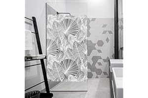 kina - RAV0025 Pellicole adesive per Vetri Rotolo Adesivo Trasparente Misura 60x200 cm Lavabile AntiGraffio Decorazione Box Doccia Finestre Uffici