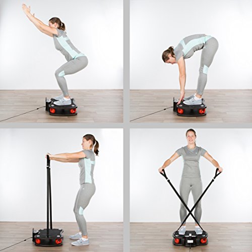 Ultrasport Vibrationsplatte VP 400-3D, belastbar bis 100 kg - 4