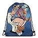 Produktbild Jiger Drawstring Tote Bag Gym Bags Storage Backpack, Futuristic Thinking Man with Smartphone On Toilet Wasting Time Playing,Very Strong Premium Quality Gym Bag for Adults & Children