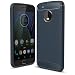 Produktbild Moto G5 Hülle, IVSO Ultra Slim Silikon Rückseite Schutzhülle, mit Advanced Shock Absorption Technology hülle für Motorola Moto G5 Smartphone (Für Motorola Moto G5, Marine)