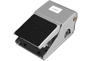 SANON Pédale Pneumatique Pied Valve 3 Voies 2 Position Pied Presse Contrôle G1 / 4 Air Fileté Pneumatique Pédale Valve Commutateur