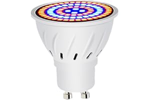 LIUMMRCY Grow Light Bulb 60 LEDs GU10 Plant Growth Full Spectrum Horticultural Lamp 220V Indoor for Succulents, Garden