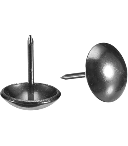 Chiodi Decorativi Per Mobili 200 Pezzi - Nero, 1.2 Cm, Ferro, Per Divani, Letti, Progetti Fai Da Te - Foto 6