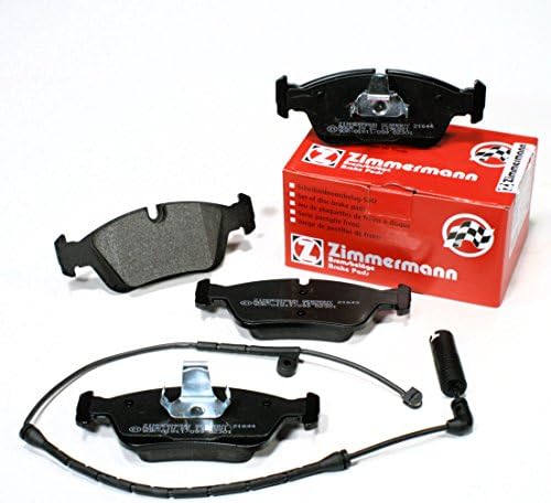 Zimmermann Front Brake Pads with Warning Cables for