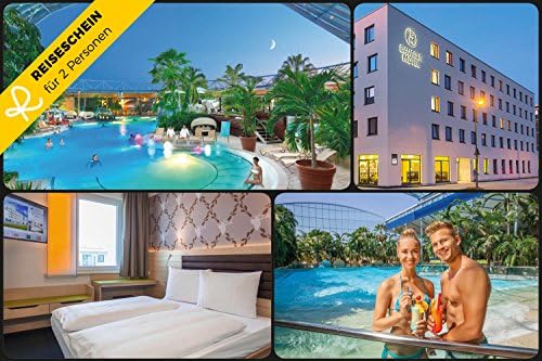 Travel Note 2 Days for 2 BM Motel in Bavaria Munich and 2 Tageskarten for Therme ERDING – You Short Short Holidays Travel Gift