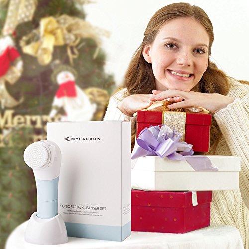 Gesichtsreinigungsbürste Elektrisch Schall Gesichtsbürste Sonic – Für Allergiker, Sensible Haut – Wasserdicht IPX7 - 9