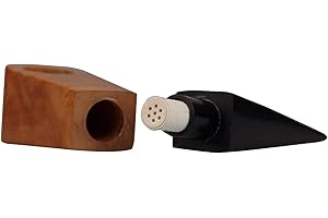 UNBEKANNT actiTube Holzpfeife - Tune In Pfeife aus Bruyèreholz inkl. Aktivkohlefilter