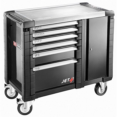 Preisvergleich Produktbild Facom Jet.T6GM3 Mobile Werkbank Jet+ + 6 Schubfächern - schwarz