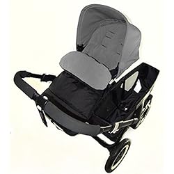 Chancelière/Cosy orteils Compatible avec Stokke Crusi Poussette Gris Dauphin