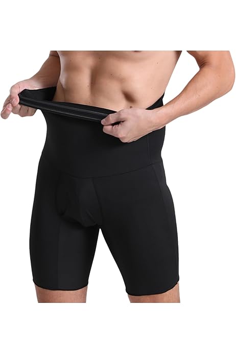 Somatoline Anticellulite Shorts Uomo Shapewear - Controllo Pancia, Alta Vita, Compressione Per Dimagrire E Modellare Shorts Compressione Uomo - Foto 9