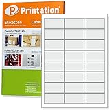 Selbstklebende Labels, Format kompatibel zu Avery Zweckform 3658, Herma 4262 4227 4632 und Sigel LA115