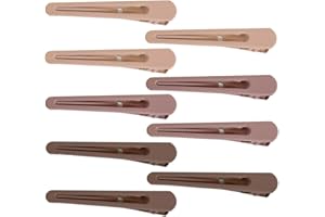 WJIAEER WJI 9 Pezzi Clip a Becco D'anatra Fermagli per Capelli Trucco, Pinze per Capelli,Mollette Capelli Donna,Becchi d'oca per Capelli,Fermaglio Capelli Donna,Clip Capelli Donna