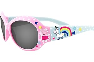 Widdle Springtime Peppa Pig Kinder-Sonnenbrille mit UV-Schutz für den Urlaub – PEPPA7, multi, Einheitsgröße