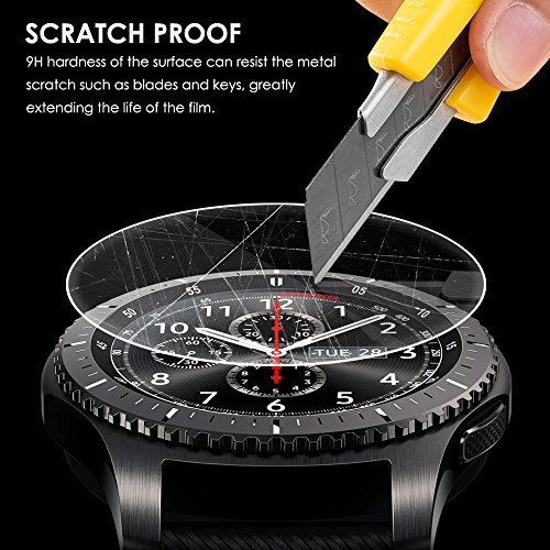 Protectores de Pantalla para Samsung Gear S3 Frontier Classic AFUNTA 3 Paquetes Vidrio Templado Pel cula Anti - ara azos Escudo de Alta Definici n para Smartwatch reviews Protectores de Pantalla para Samsung Gear S3 Frontier Classic AFUNTA 3 Paquetes Vidrio Templado Pel cula Anti - ara azos Escudo de Alta Definici n para Smartwatch