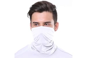 KUNSTIFY Chusta wielofunkcyjna, ochrona ust, bandana, dla mężczyzn i kobiet, chusta na szyję, maska na twarz, ochrona ust, nosa, maska przeciwsłoneczna, bawełna, do użytku na zewnątrz, elastyczna,