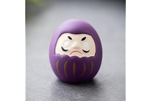 RUDFUZ Ceramica giapponese Daruma Artigianato Cartoon Lucky Cat Fortune Ornamento Paesaggio Decorazioni per la Casa Accessori Regali Decorazione Soggi
