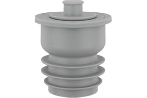 FEEGOW für Rohrdichtung Waschmaschine Abflussrohr Dichtung Deo Dichtung Rohrdichtung Grau für Anti-Stopfen mit Ringen Ablaufschlauch Waschanlage Werkzeuge Maschine -M