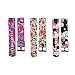 Produktbild UKCOCO 3PCS Fashion Motion Style Printed Silicone Watchband with Pattern for Fitbit Charge 2((N+V+X)