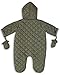 The Essential One - Baby Boy Quilted Pramsuit - EO186