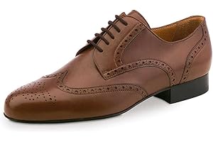 Werner Kern Uomini Scarpe da Ballo 28023 - Pelle Nero/Scamosciata Grigio - 2 cm Ballroom