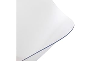 Floordirekt Tappetino protettivo per sedia da ufficio, trasparente, spessore: 1,5 mm, per pavimenti duri (Neo, lunghezza: 180 cm, larghezza: 150 cm)