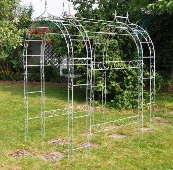 Verbindungselement für Laubengang Rosenbogen Zink Metall - 2