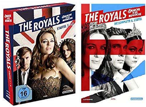 Preisvergleich Produktbild The Royals Staffel 1-4 (1+2+3 Box + 4) [DVD Set]