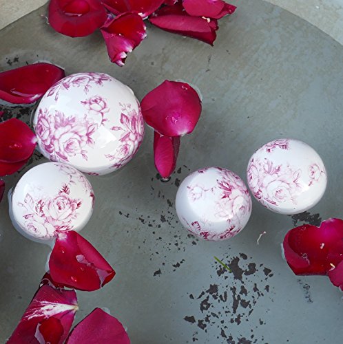 Schwimmkugeln Rose Set 2 - 3