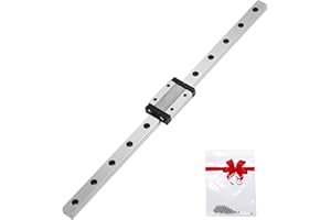 ORGRY MGN12H Linear Schienenführung, 300mm lineare Gleitgitter mit MGN12H Wagenblock für 3D Drucker CNC XYZ DIY Graviermaschine