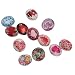 Importe 12Pcs 18mm Chunky Heart Resin Snap Button for Bracelet Jewelry Findings RS.670.00