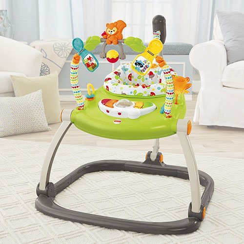Fisher Price Jumperoo Rainforest Woodland Friends SpaceSaver Activitycenter