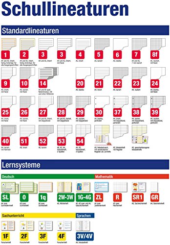 Oxford - Cuaderno  A4  dise  o 20  en blanco  32 hojas  lote de 10 unidades 