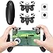 Produktbild Electronic Arts EAONE Mobile Game Controller, 2 in 1 Gamepad Sensitive Shoot und Aim Fire Trigger mit 2Pcs Joysticks-Controllern für / Überlebensregeln / Messer Für iOS Android 4.7 "-6.44" Phone