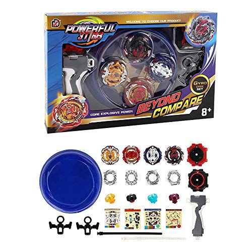 ZEJUN101 Spinning Tops Burst Ráfaga Dios Batalla Gyro con Lanzador de Regalo para niños