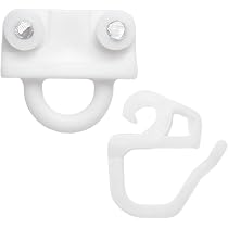 2 Raccords Blancs Pour Rail Rideau IKEA VIDGA - Compatibles - Montage Facile - Pièces De Rechange