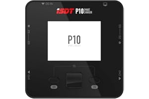 ISDT P10 Lipo Batterie Balance Chargeur 400W 16A DC 250Wx2 Dual Canal pour modèles Rc 1-6S Li-ION Life NiCd NiMH LiHV PB