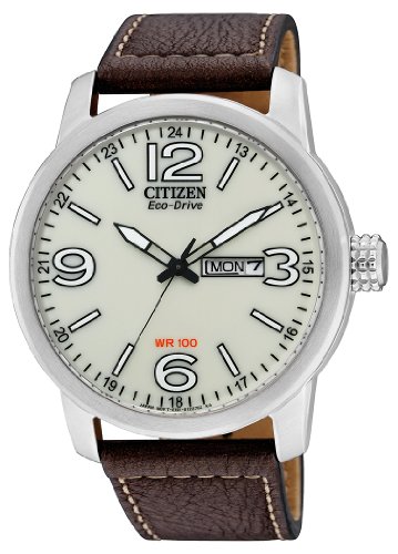 Citizen Herren-Armbanduhr Analog Quarz Leder BM8470-03AE Citizen Herren-Armbanduhr Analog Quarz Leder BM8470-03AE