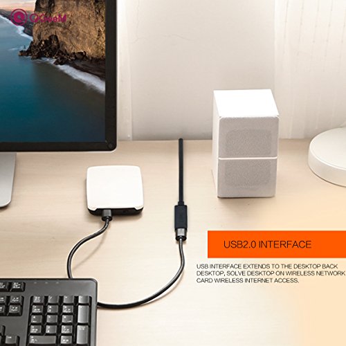 qgeem 3 Feet 1 m USB 3.0 Verlängerungskabel, Super Speed Datenübertragung, A Stecker an A Buchse, für USB-Stick, Festplatte, Kartenleser, Tastatur, Drucker, Scanner, Kamera und mehr - 5
