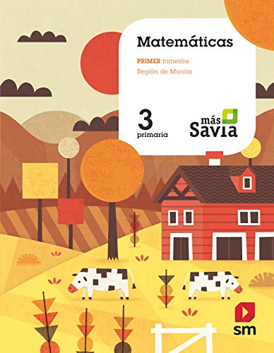 Matemáticas 3 Primaria Más Savia Murcia