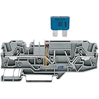WAGO 2006-1681 Sicherungsklemme 7.50 mm Zugfeder Belegung: L Grau 1 St.