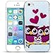 Produktbild blitz versand germany Eule Owl Schutz Hülle Transparent TPU Cartoon Love Owl M12 HTC M9
