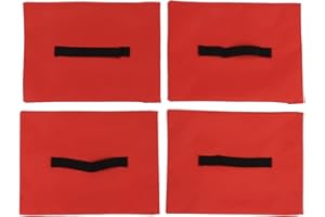 ALOMEJOR 4PCS Sports Net Sand Bags Weight Bags Sandbag Anchor Sand Weight Bag for all Game Goal Net, Photography Stand