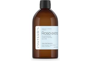 Essenciales - Wasserhydrolat Rose Extra, 100 % rein und natürlich, 500 ml | Hydrolato Rosa Damaszener