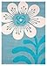 Produktbild ORC Teppich Flowerbomb 230 x 160 cm petrol