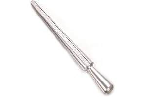 VISSEN Métal Mesure Baguier Taille Baguer Calibreur de 41 à 76 Doigt Jauge Anneaux Outil pour Bague Taille Europeen Baguier Mesureur