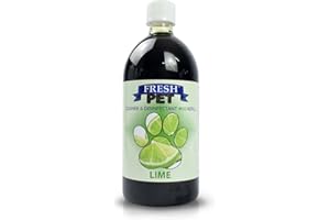 Trade Chemicals FRESH PET eco-Refill 1L Bottle (Makes up to 25L) - Kennel Disinfectant | Cleaner | (LIME)