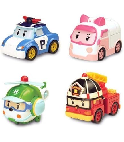 Véhicule Rody – Robocar Poli Diecast – Roues Libres – Compatible Playset Poli – Jouet Solide Pour Enfants Fans De Voitures !