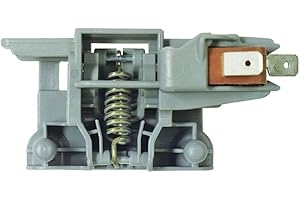 EUROPART Türschloss Türverriegelung Mikroschalter Spülmaschine Geschirrspüler Alternativ Indesit Ariston C00195887 auch Creda Hotpoint Scholtès Whirlpool 482000023013 für lv fdw di idl ll cisli lvr idf dgv